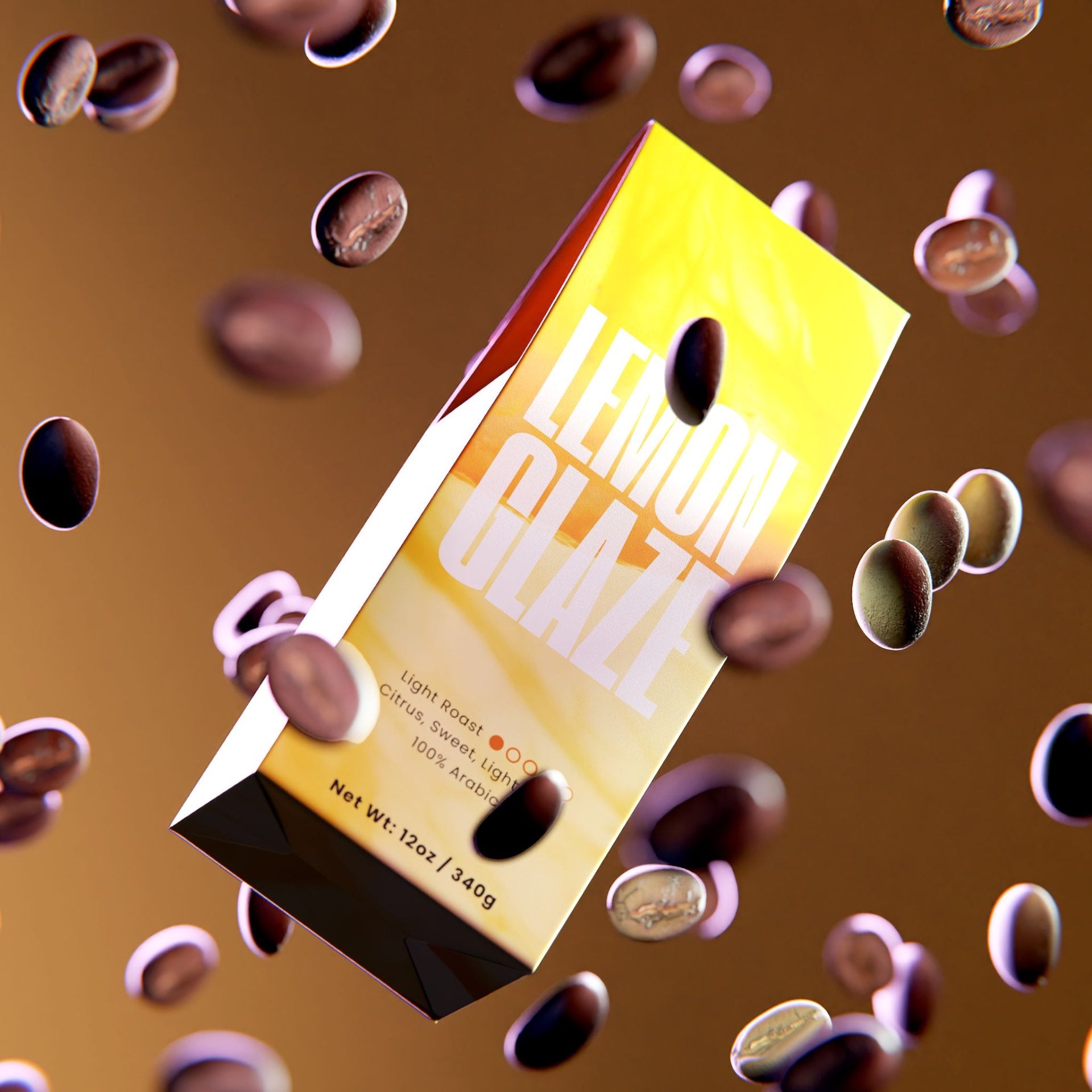 Lemon Glaze 12oz whole bean coffee bag