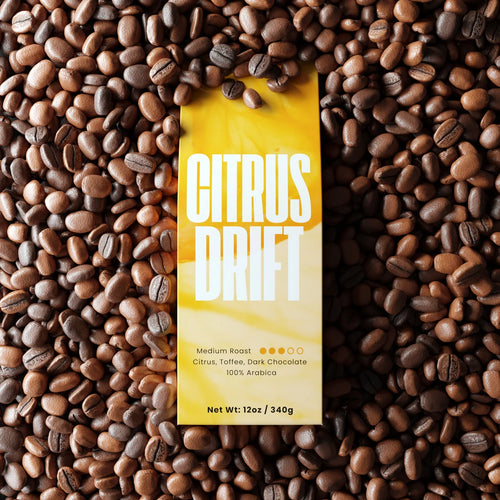 Citrus Drift 12oz whole bean coffee bag